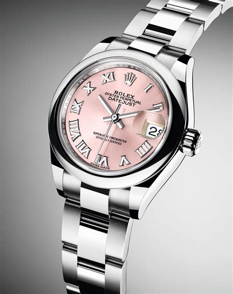 rolex donna acciaio